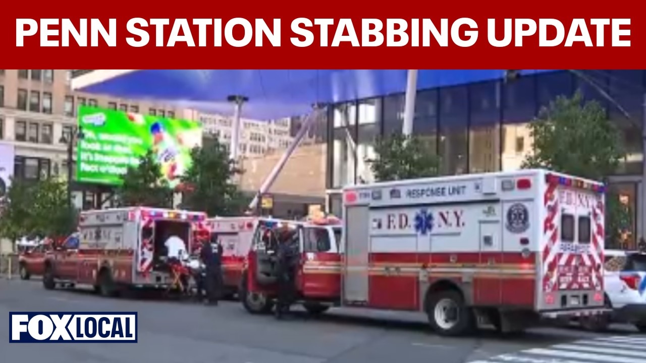 5 people stabbed inside Manhattan’s Penn Station, suspect in custody