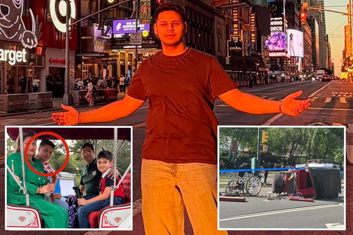 Teen killed in Central Park carriage horse crash was on family's first US trip