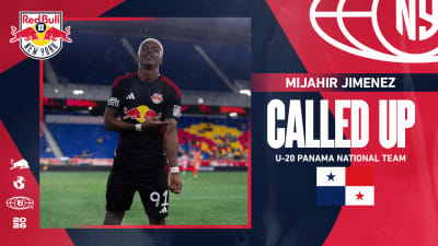 Red Bull New York II Forward Mijahir Jiménez and Called to U-20 Panama Camp