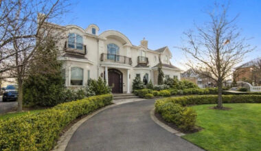 Inside a $3.1M Colonial With a Theater, Waterfront Views