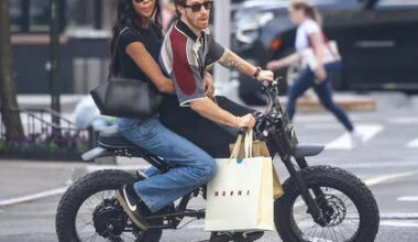 Shaun White Takes New Girlfriend Angela Garten For Bike Ride In NYC
