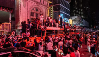 63 arrested after Knicks title celebrations in NYC