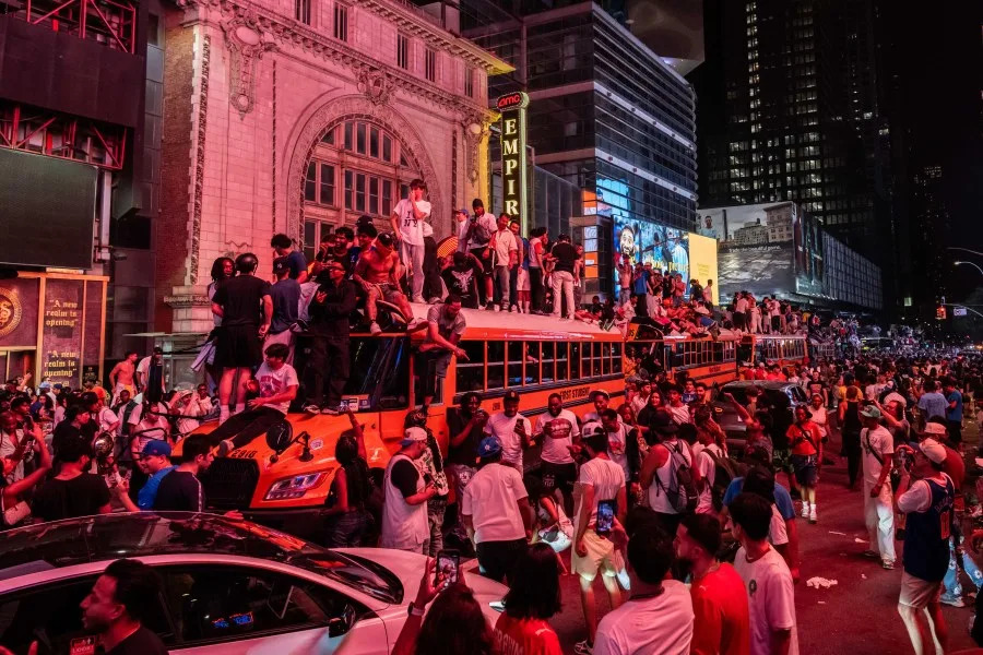63 arrested after Knicks title celebrations in NYC