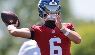 ‘Clock is ticking’ as NY Giants QB Jaxson Dart, receivers look for rhythm