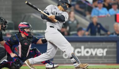 New York Yankees news: Grisham leaves game with hamstring issue