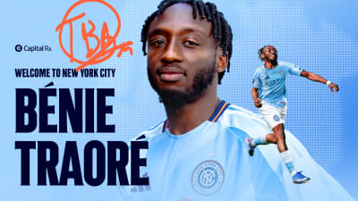New York City FC Acquires Forward Bénie Traoré from FC Basel 1893 as a Designated Player
