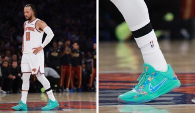 Jalen Brunson Nike Kobe 5 NY vs NY