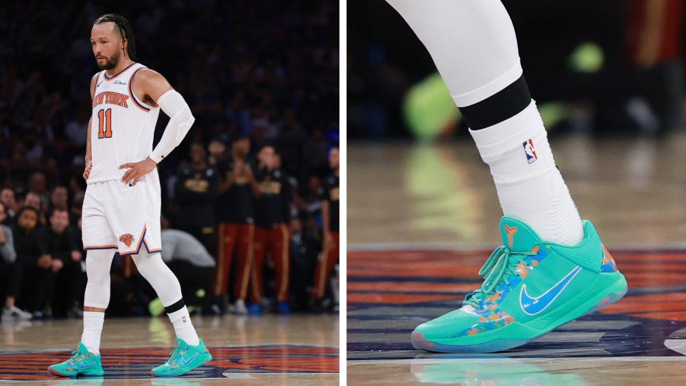 Jalen Brunson Nike Kobe 5 NY vs NY