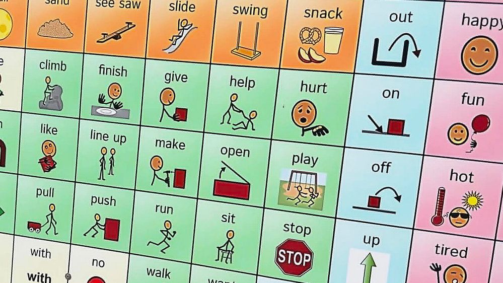 Park picture board helps children of all ability levels