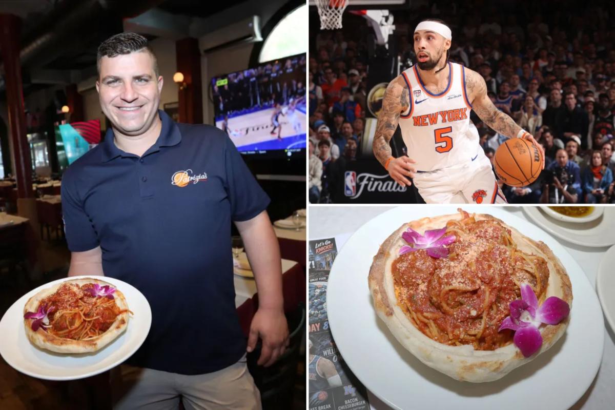 Patrizia's of Williamsburg names spagetti after Jose Alvarado