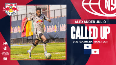 Red Bull New York II Defender Alexander Julio Called to U-20 Panama Camp