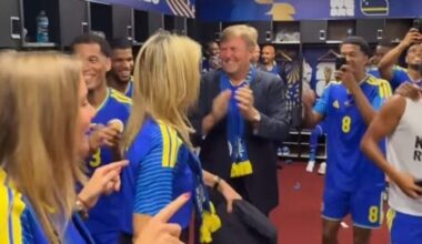 Curaçao makes World Cup history, dances with King and Queen