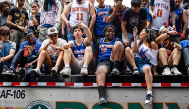 Street Style at Knicks Championship Parade 2026