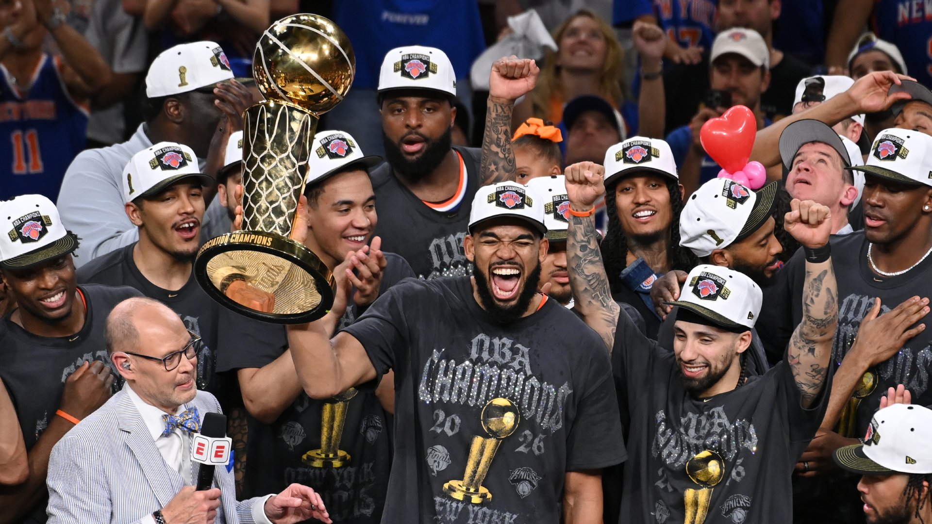 The New York Knicks are the champions of 2026