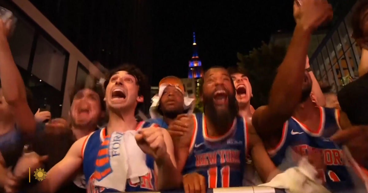 NYC erupts with joy as Knicks win NBA championship