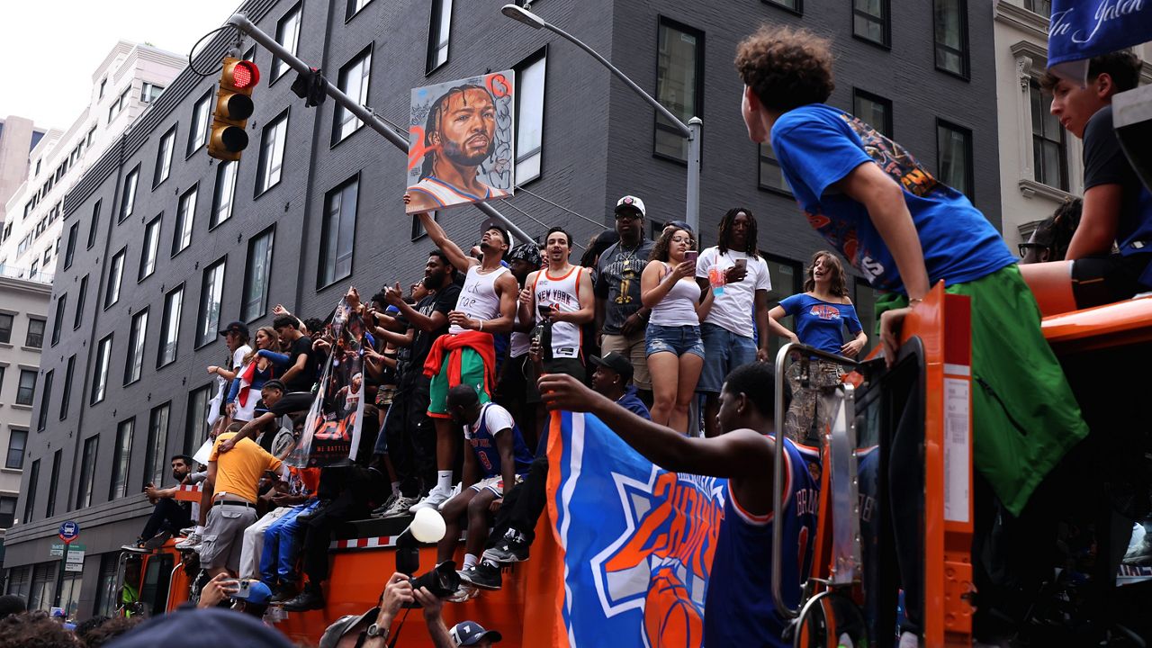Knicks parade