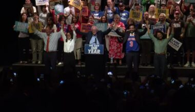 Sen. Bernie Sanders, Mayor Zohran Mamdani rally for left-of-center congressional candidates