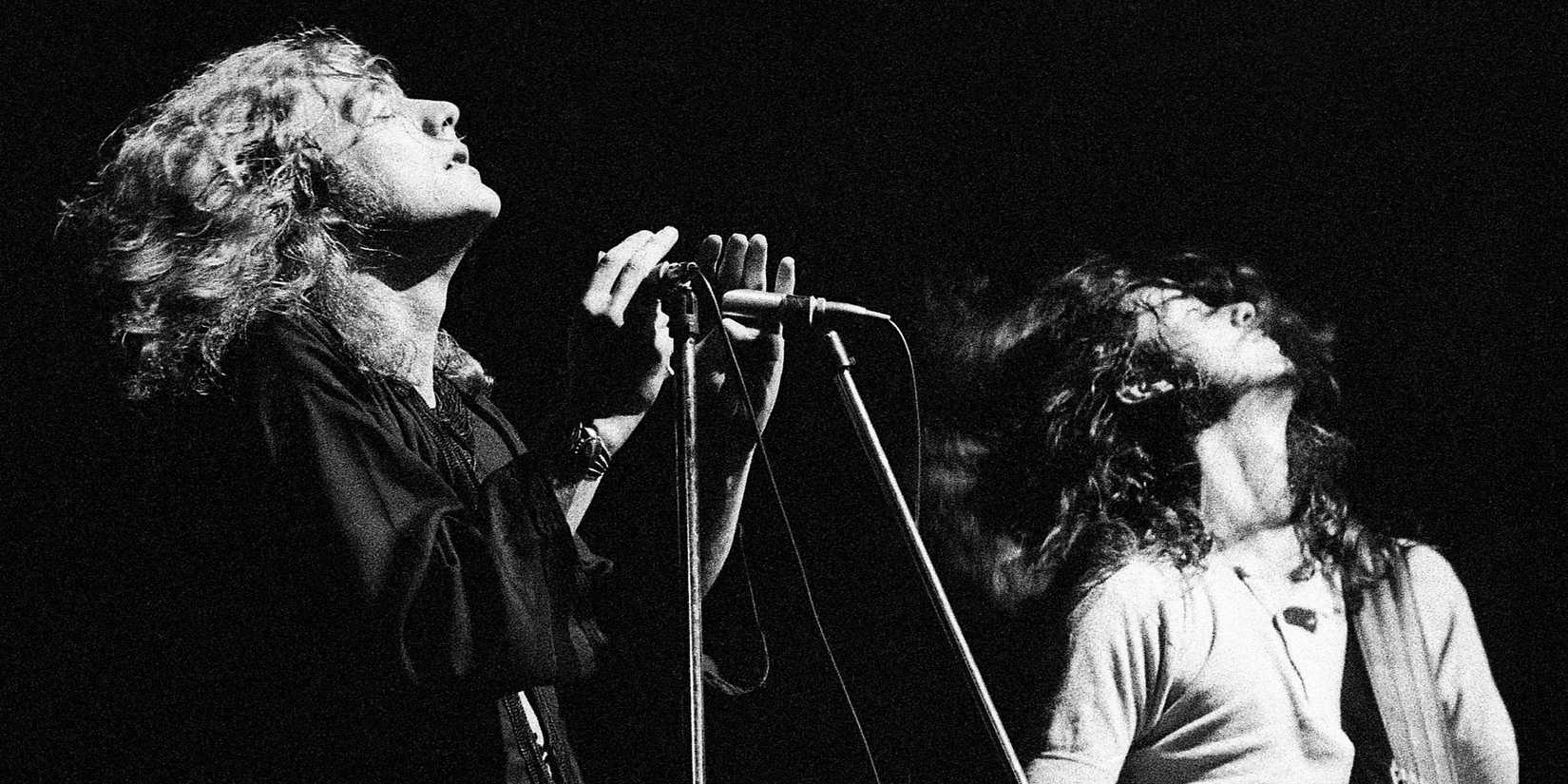 Led-Zeppelin performing in Olympia-Paris in 1969