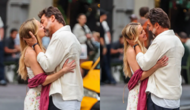 Kate Hudson And Javier Bardem Share Passionate Kiss While Filming For Upcoming Rom-Com Hello & Paris