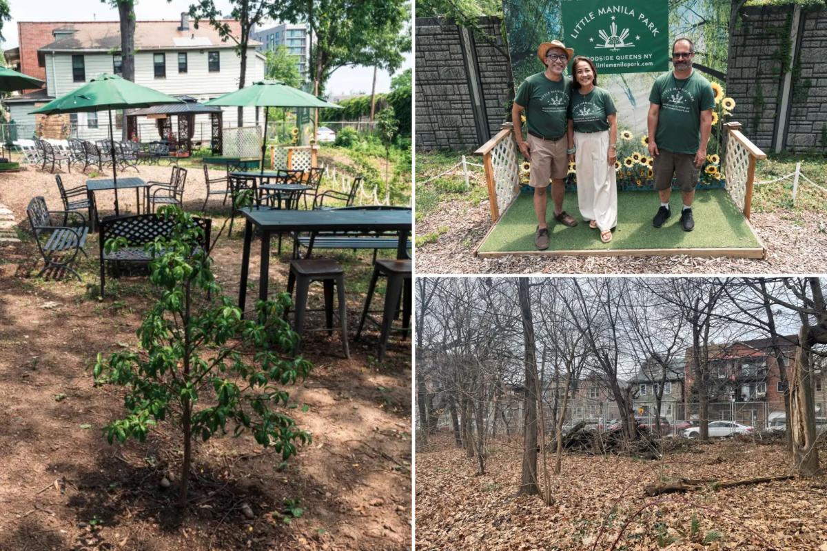 Community builds Little Manila Park from vacant lot in NYC