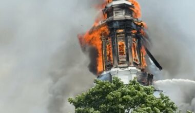 Fire destroys historic Bushwick church