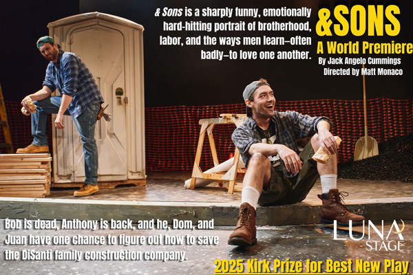 Luna Stage to present "& Sons" outdoors this weekend