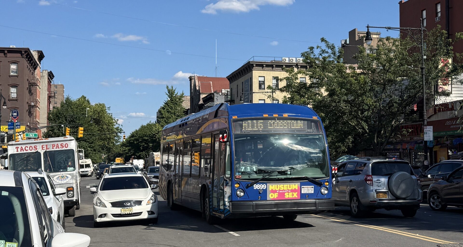 Mamdani Gives Harlem Bus Riders Their Own Lane on E. 116th Street