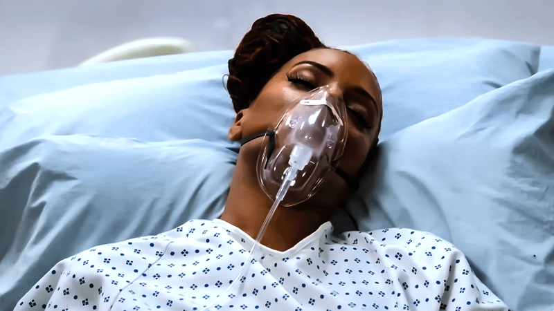 Madam in a coma in All the Queen's Men Season 5, Episode 1.