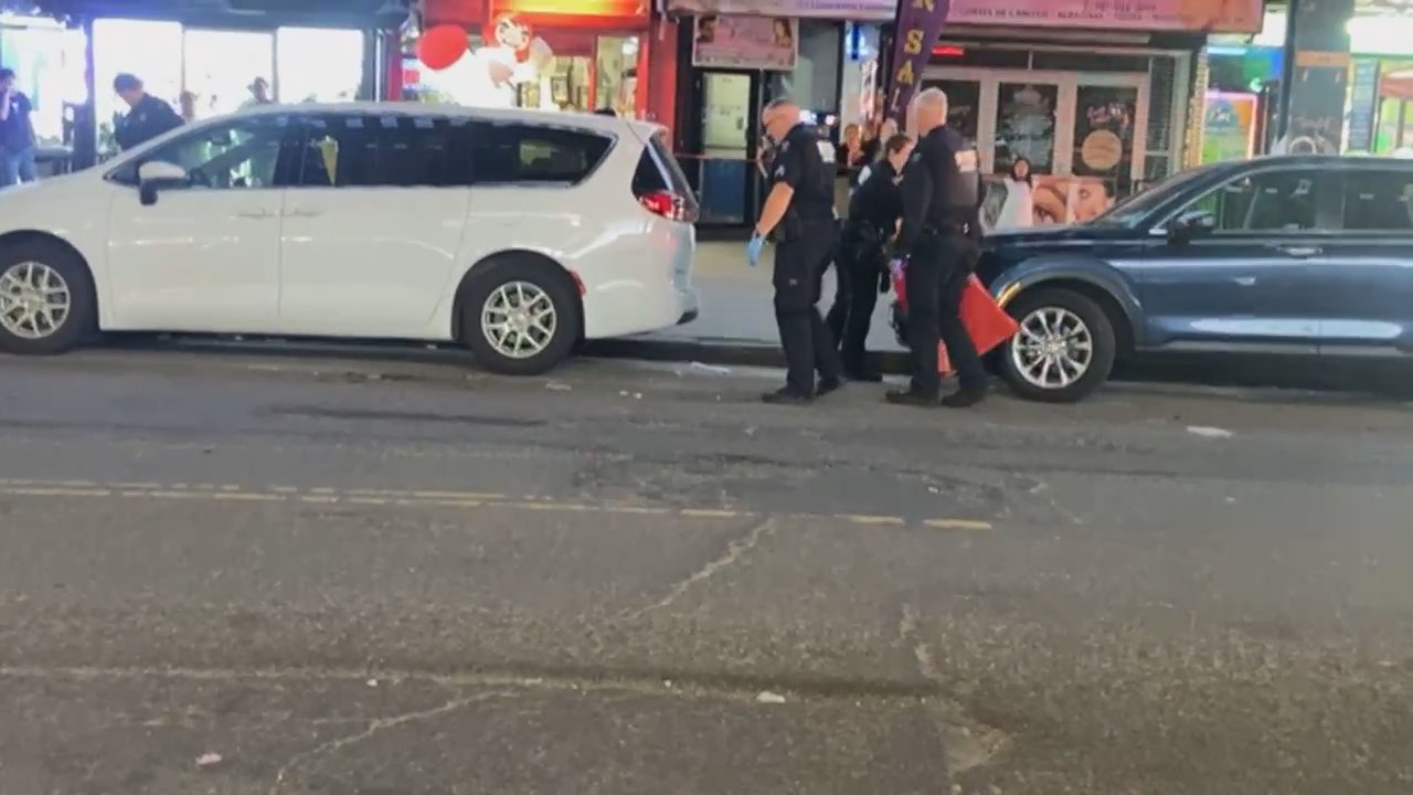 Witnesses reported seeing police collecting body parts along Roosevelt Avenue beneath the station, but an NYPD spokeswoman could not confirm those reports. 