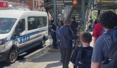 Man, 35, struck and killed by M train at Forest Avenue subway station in Ridgewood: NYPD – QNS