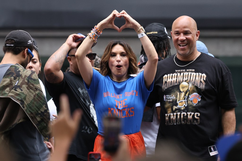 New York Knicks NBA Champions ticker-tape parade.