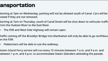 The Dream: NYPD Says It Will Tow Away Every Car South of Canal at 7 PM Tonight For Knicks Parade