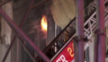 Fire in Manhattan scorches Midtown building as flames, smoke pour out of windows