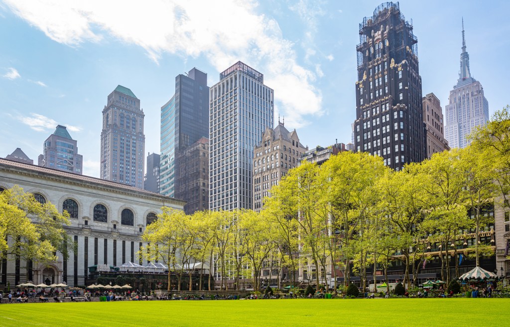 Bryant Park will serve as a Knicks watch party location for Monday night’s NBA Finals match-up, giving thousands of fans the chance to come together and watch the hometown heroes battle the San Antonio Spurs in Game 3.