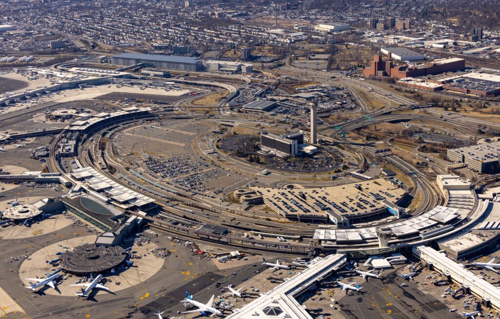Newark Airport Aerial
