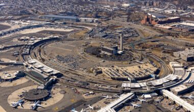 Newark Airport Aerial
