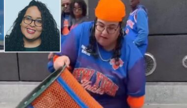 Woman who emptied Knicks trashcan on street — then stole it — is fired from JPMorgan Chase, was DEI exec