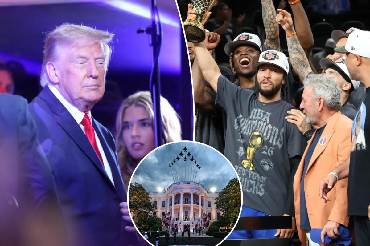 Knicks will be first NBA team to visit Trump White House