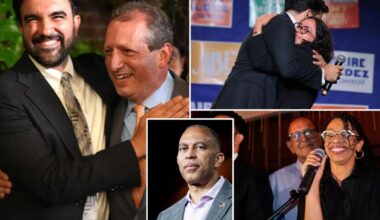 Hakeem Jefferies says Mamdani has 'work to do' to make up with Congressional Dems after socialist radicals unseat incumbents