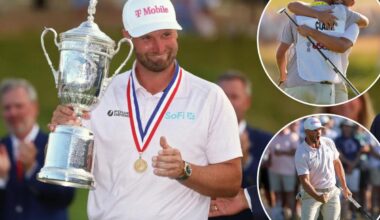Wyndham Clark wins second US Open in four years after near collapse