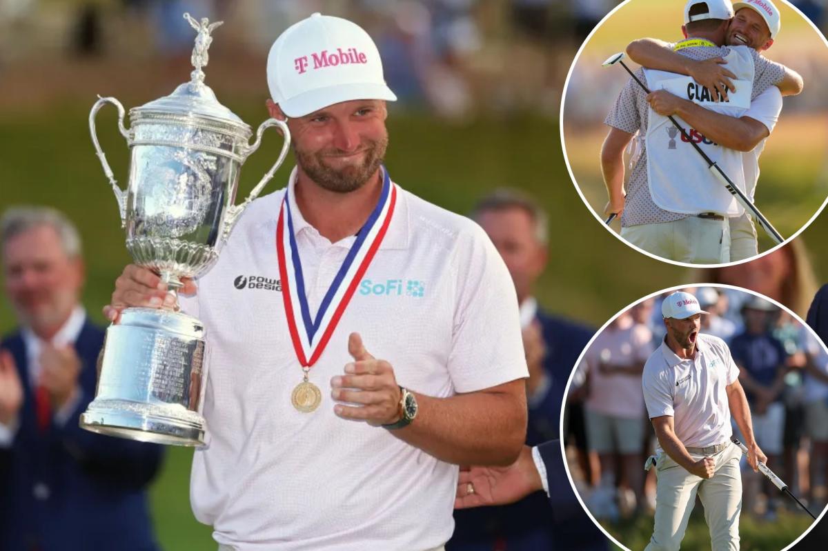 Wyndham Clark wins second US Open in four years after near collapse