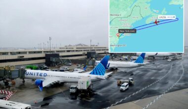 United Airlines flight diverts back to Newark after Bluetooth device's name sparks security scare