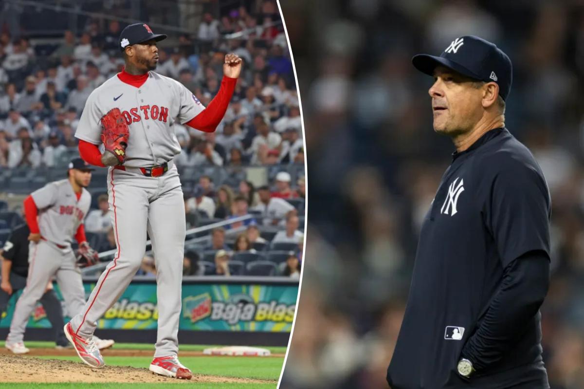 Aaron Boone disagrees with Aroldis Chapman's lingering Yankees beef