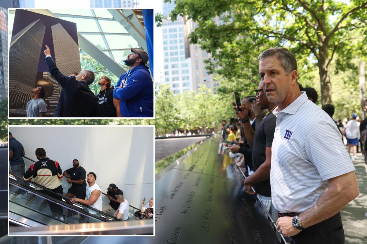 Giants understand what it means to represent New York after 9/11 Memorial visit