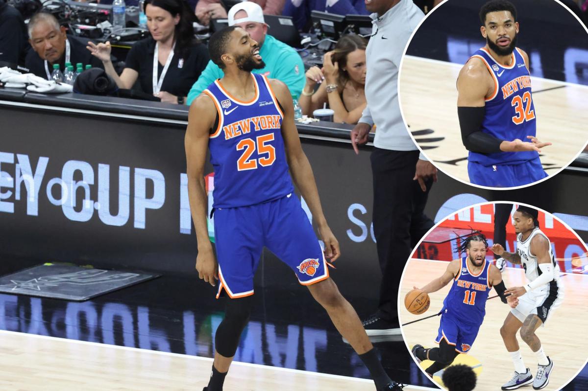 Knicks take commanding NBA Finals lead over Spurs after they avoid Game 2 collapse