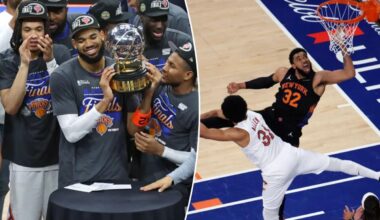 Karl-Anthony Towns honored to earn Knicks fans' respect for helping bring 'hope' back to city