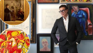 Real estate broker Fred Eklund has become an art collector