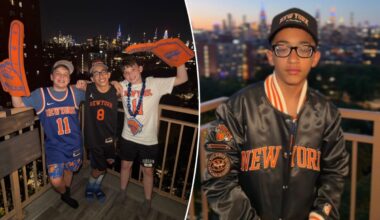 Carmelo Rios gets surprise of a lifetime from Carmelo Anthony