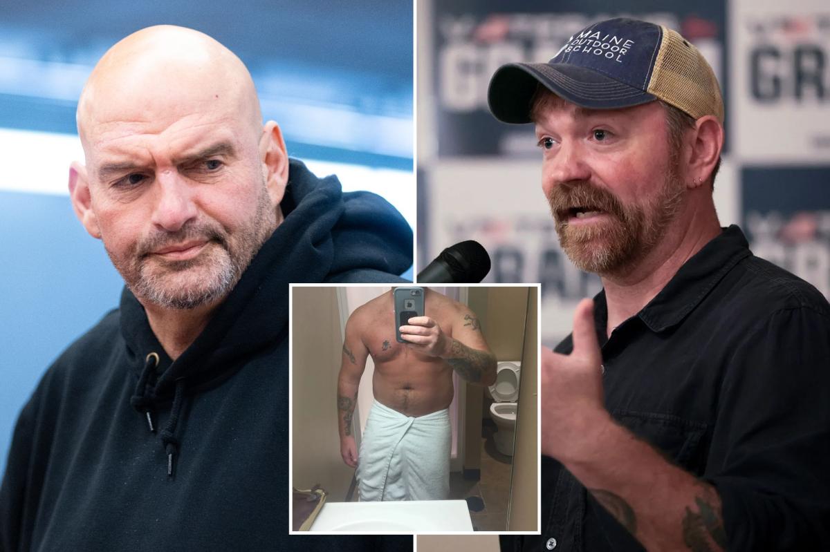 Fetterman vows to ditch hoodie for suit if Graham Platner proves he didn't send 'd--k pics' to minors