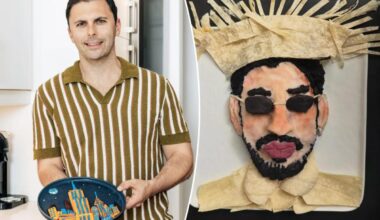 NYC investor goes viral for quirky edible celebrity food art